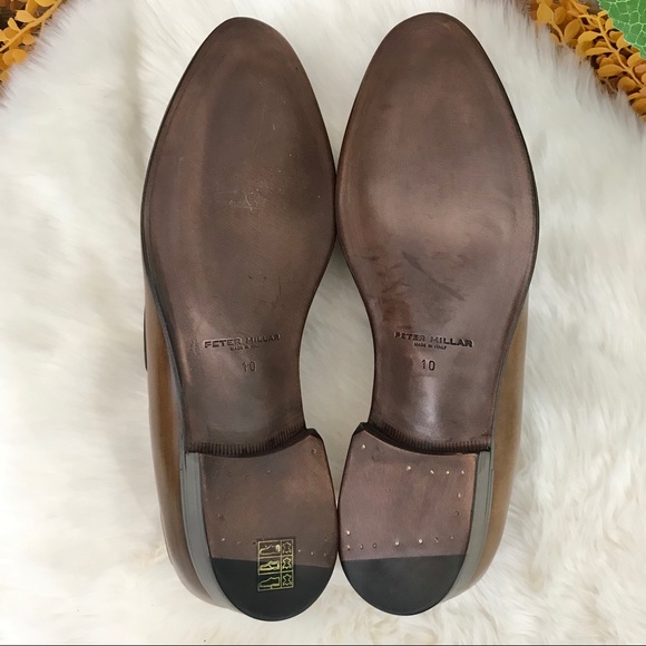 NEW Peter Millar Collection Tassel Loafer - Cognac - Picture 10 of 11